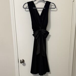 White House Black Market Black Sleeveless Dress